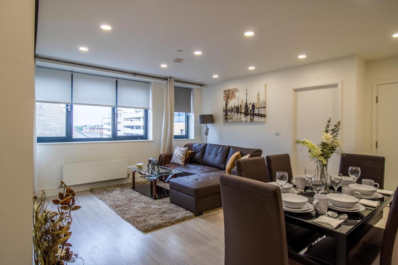 Virexxa Bedford Centre - Executive Suite - 2Bed Flat With Free Parking & Gym Εξωτερικό φωτογραφία
